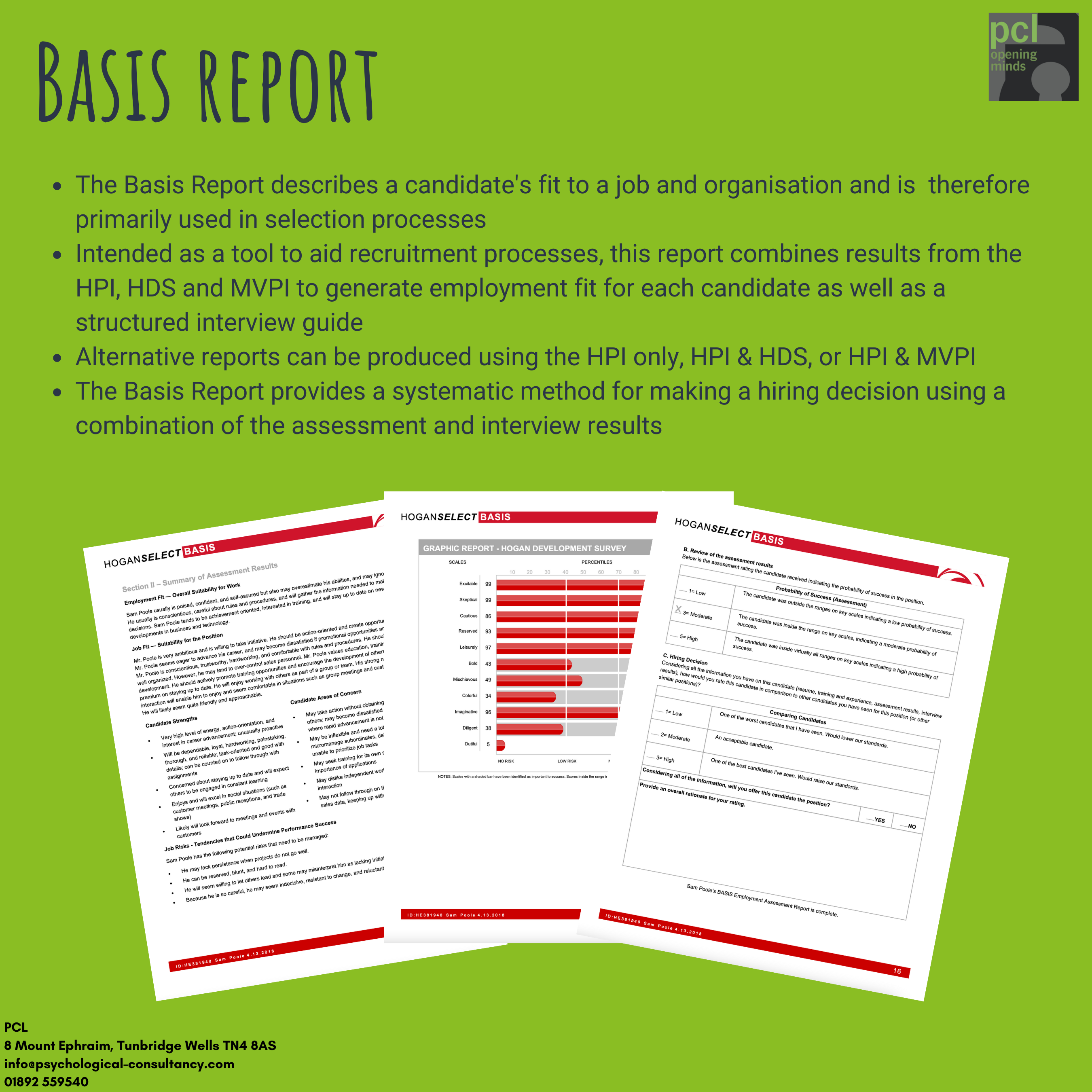 The Basis Report Hogan Sample